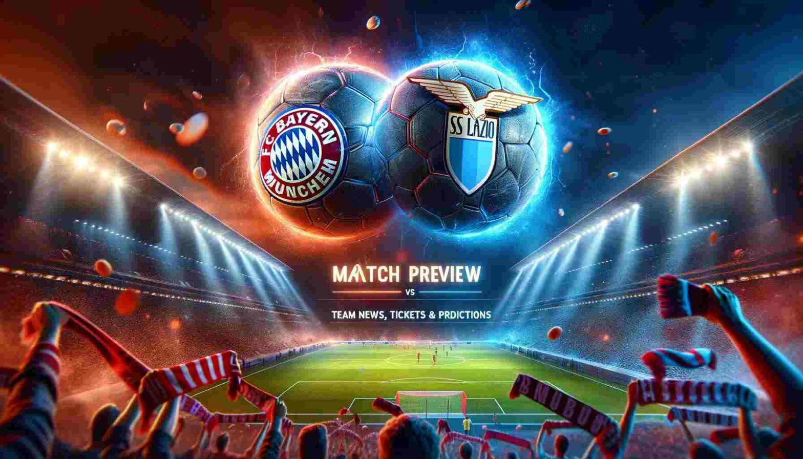 upcoming football match between FC Bayern Munich and SS Lazio