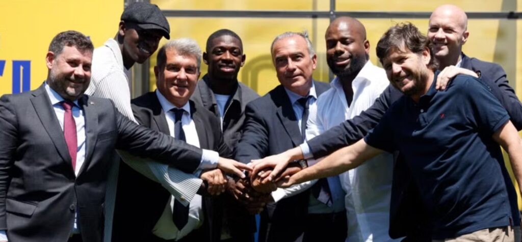 The negotiations behind big football transfers